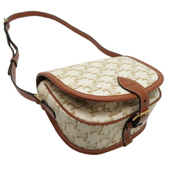 CELINE White Shoulder Bag - Picture 3 of 10